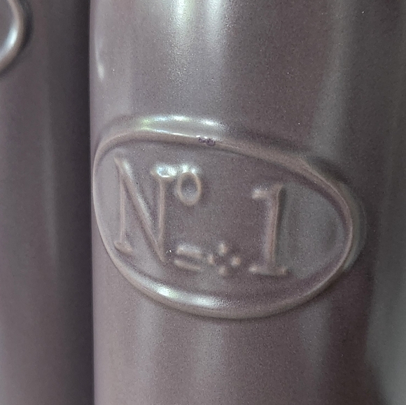 🌸 Elegant Lavender Ceramic Vase Set – Heavy Weight, Excellent Condition - Picture 16 of 16